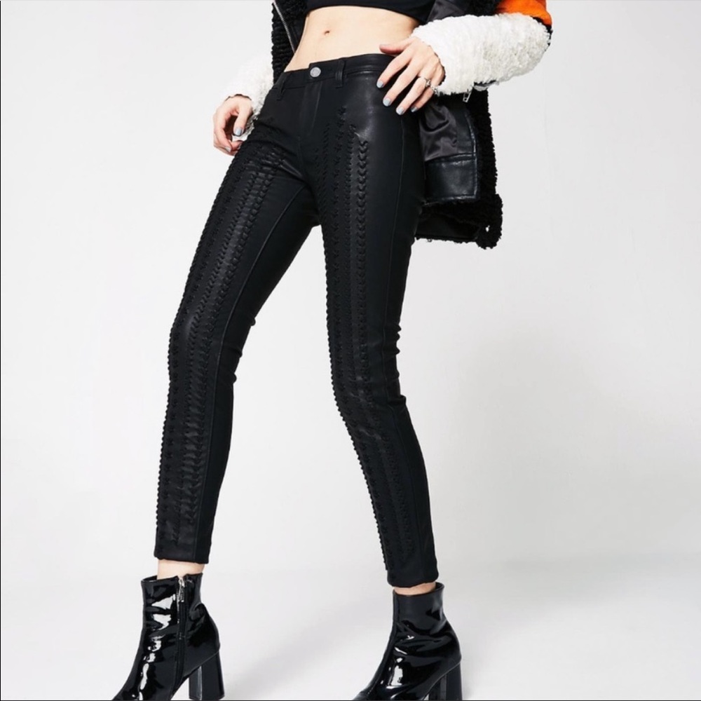 Blank NYC Faux Leather Skinny Pants